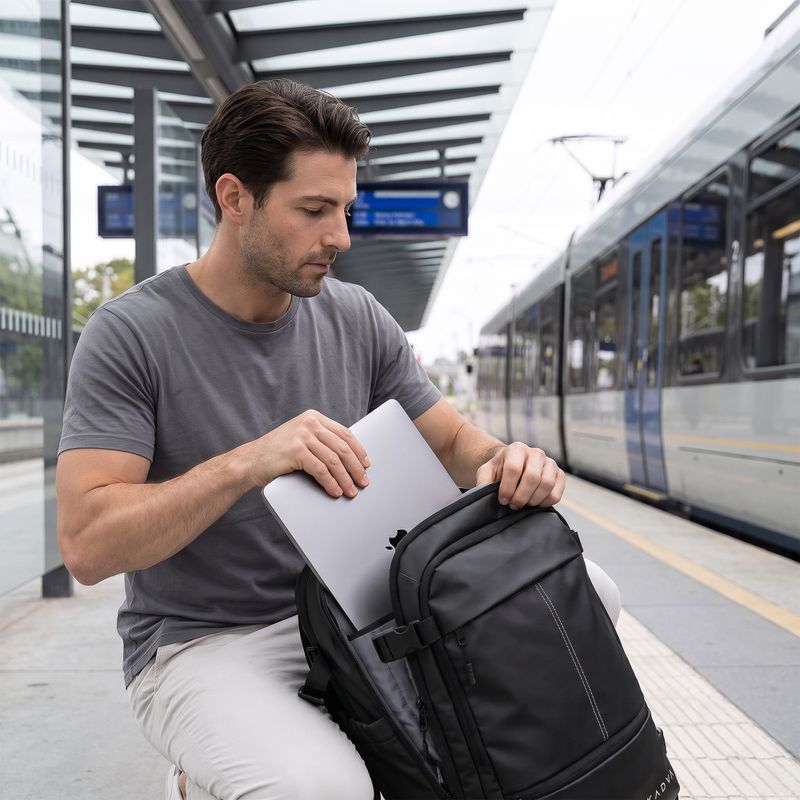 Вакуумна раница KADVA ARTravel 30 л черна 4