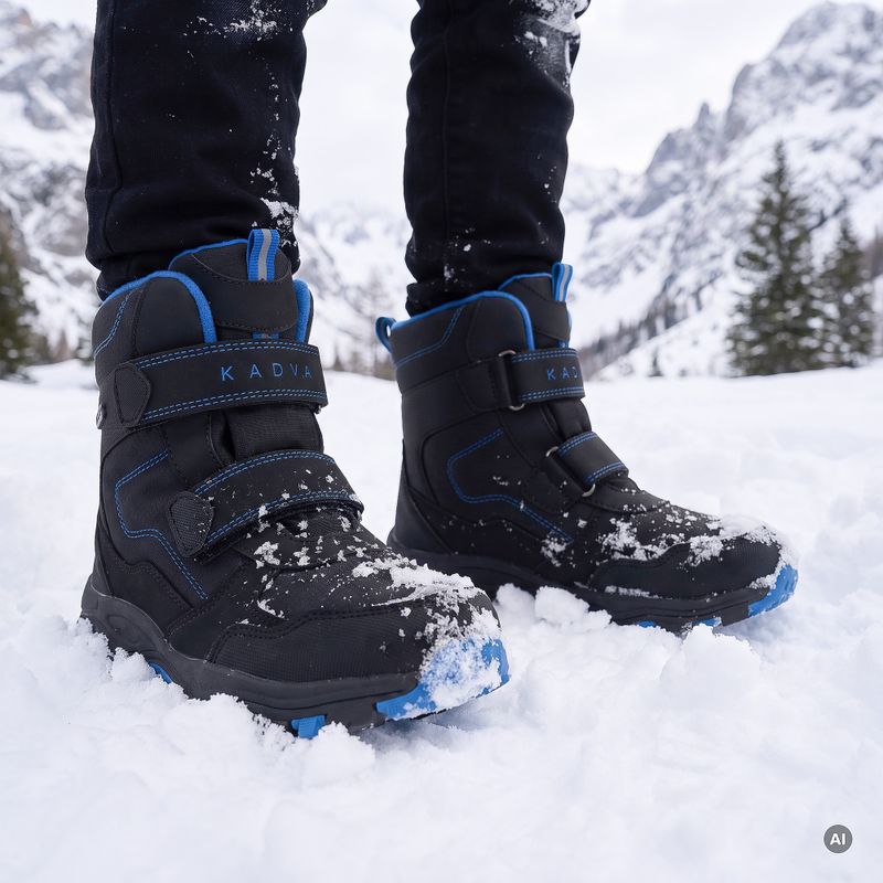 Детски апрески KADVA Snowey Mid WP черен 5