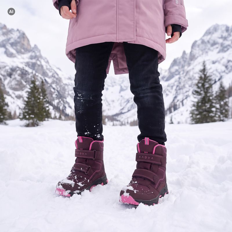 Детски апрески KADVA Snowey Mid WP розов 6