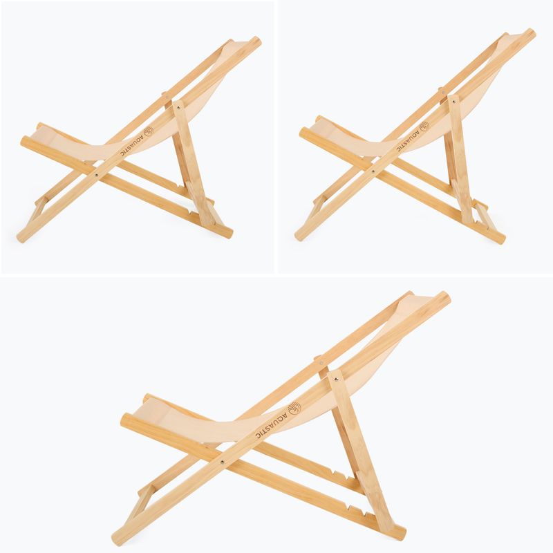 Плажен шезлонг AQUASTIC Sunlito beige 10