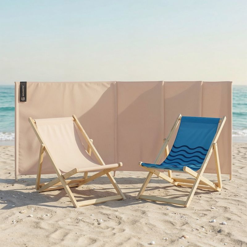 Параван AQUASTIC Windscreen beige 3
