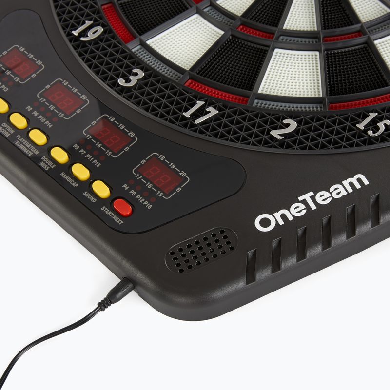 ONETEAM TargetJoy електронен диск за стрелички сив 7