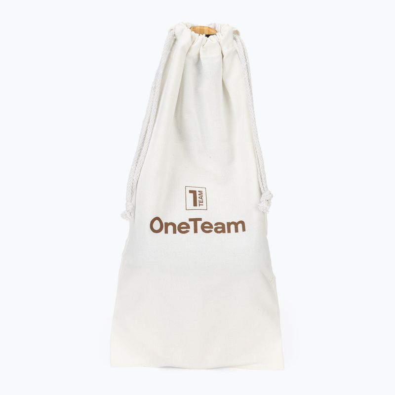 Комплект за плажен тенис OneTeam Beach Play кафяв 9