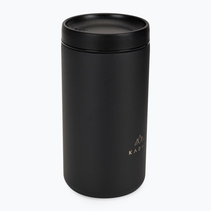 Термо чаша KADVA 360 DrinkRing 350 мл черна