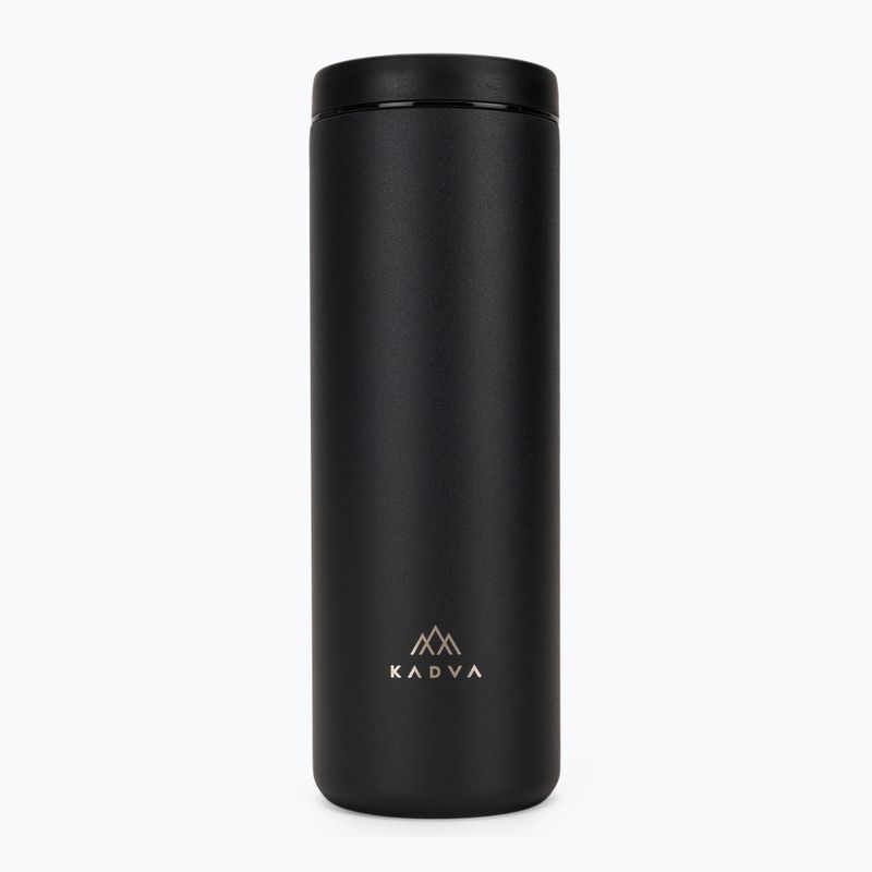 Термо чаша KADVA 360 DrinkRing 600 мл черна 2