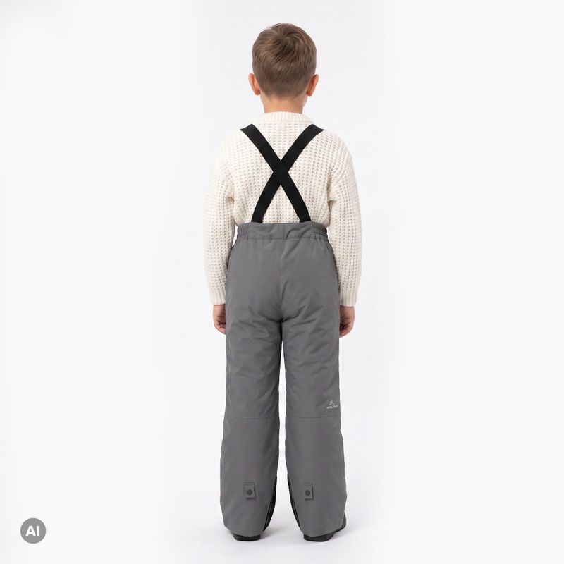 Детски ски панталони KADVA Moky JR WP 8K/5K сребрист 2