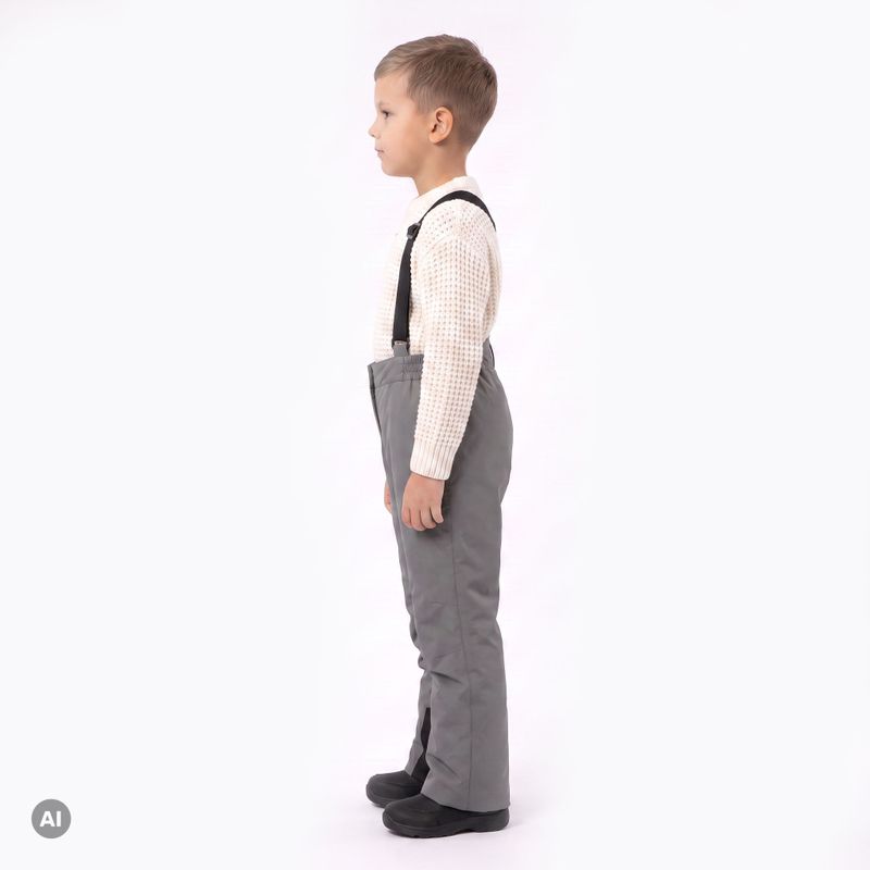 Детски ски панталони KADVA Moky JR WP 8K/5K сребрист 3