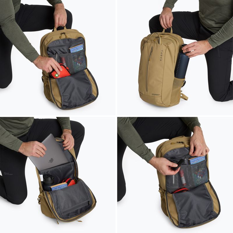 KADVA anyWAY 25 л туристическа раница sand 7