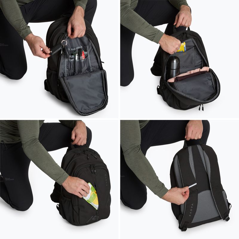 KADVA Concise 20 л туристическа раница тъмносиня 7