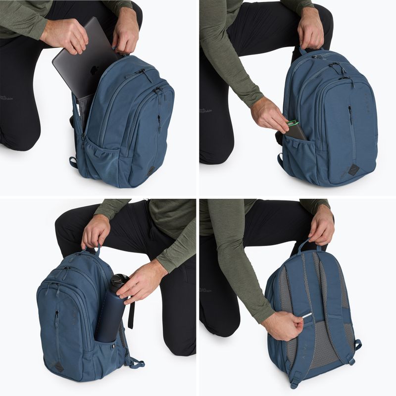 KADVA Concise 20 л туристическа раница черна 7