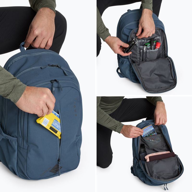 KADVA Concise 20 л туристическа раница черна 8