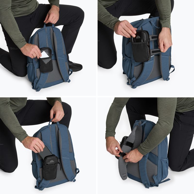 Kadva Polypore мобилен джоб за пътуване черен 2