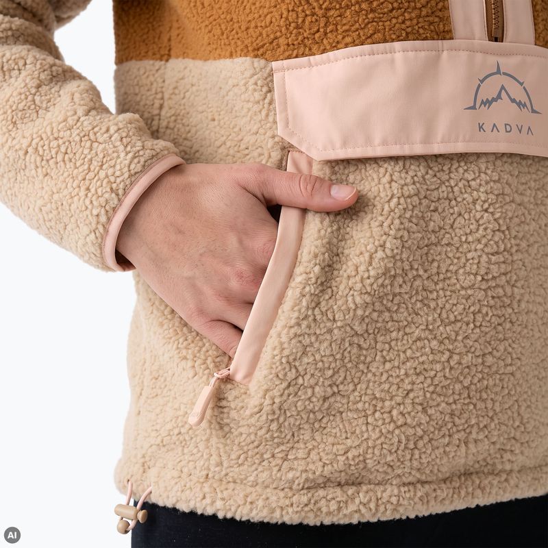 Дамски поларен суичър KADVA RODIA WMNS бежов 7