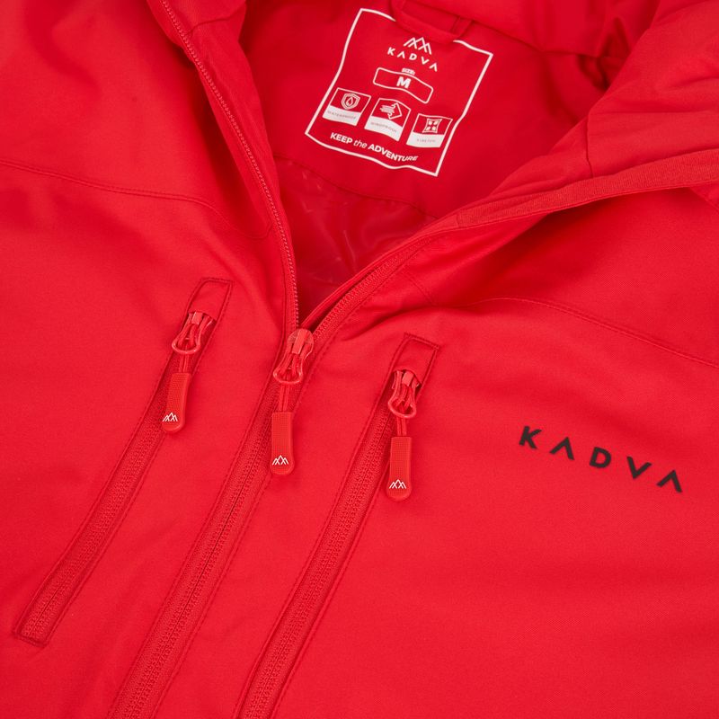 Мъжко ски яке KADVA Edge X Jacket червено 4