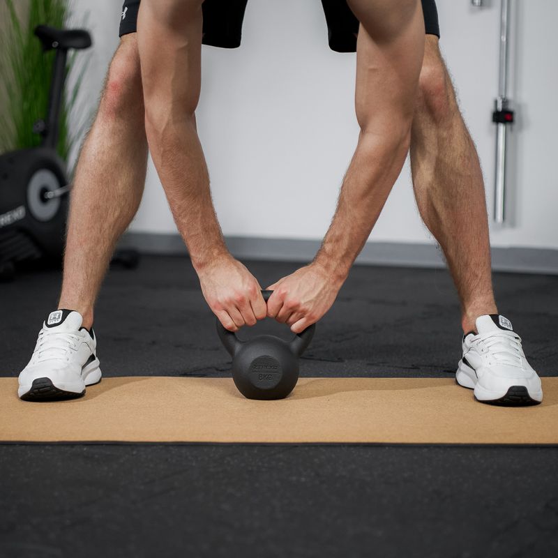 Кетълбел чугунен XTREXO 8 kg black 5