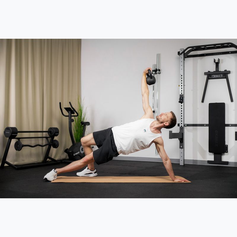 Кетълбел чугунен XTREXO 8 kg black 6