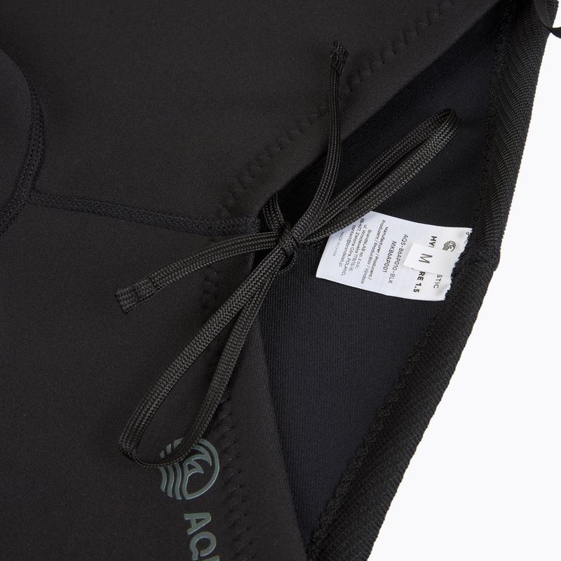 Мъжки неопренови шорти AQUASTIC HydroCore SH 1.5 mm черен 10