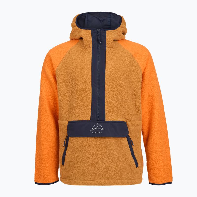 Bluza polarowa męska KADVA RODIA brązowy