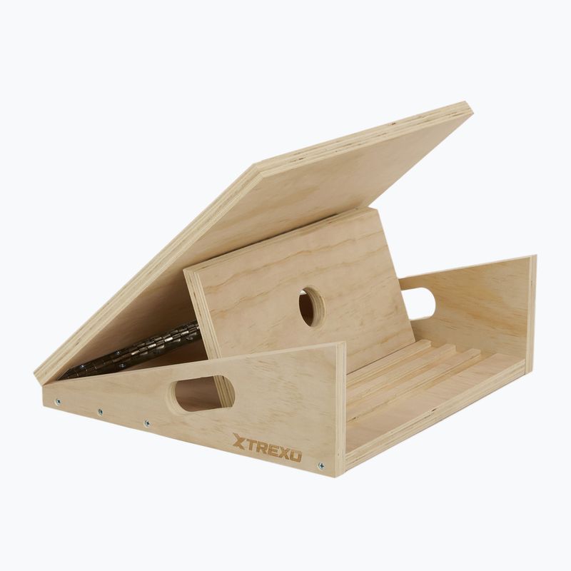 Наклонна дъска за разтягане на прасците TTEXO регулируема SLANT BOARD black 5