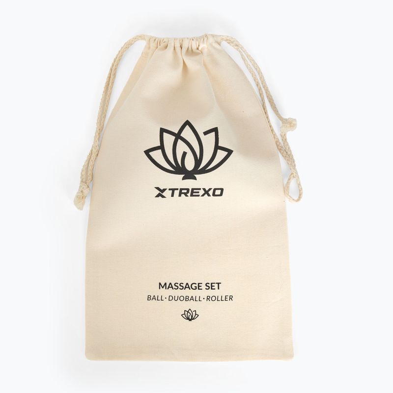 Масажен комплект XTREXO 3-in-1 multi-coloured 8