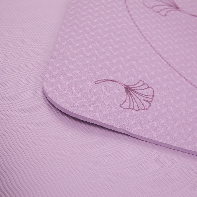 Подложка за йога XTREXO EcoGrip 6 mm purple 5