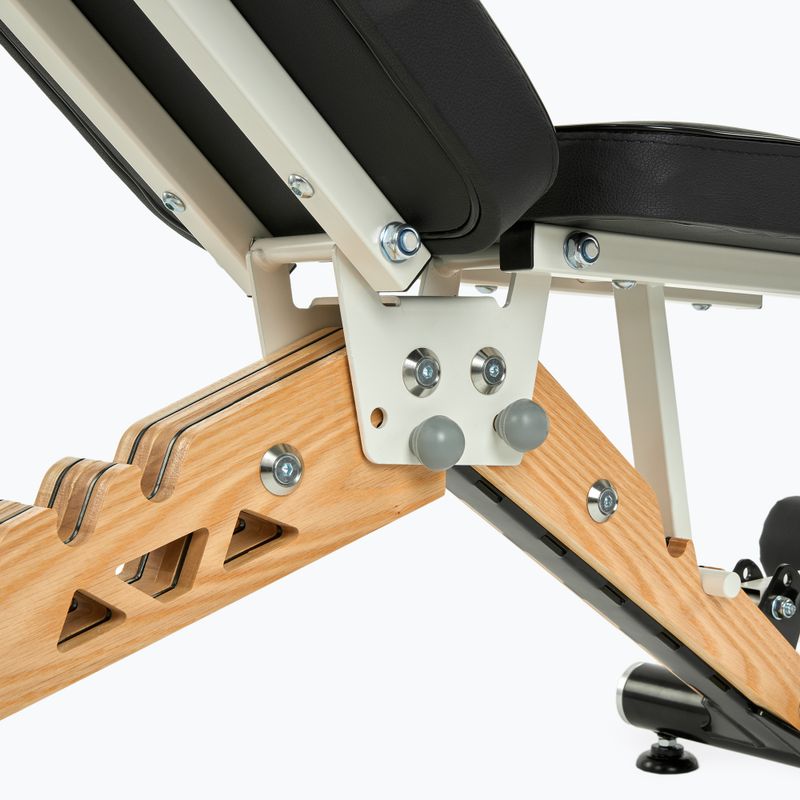 Тренировъчна пейка XTREXO Adjustable Leszy wooden 6