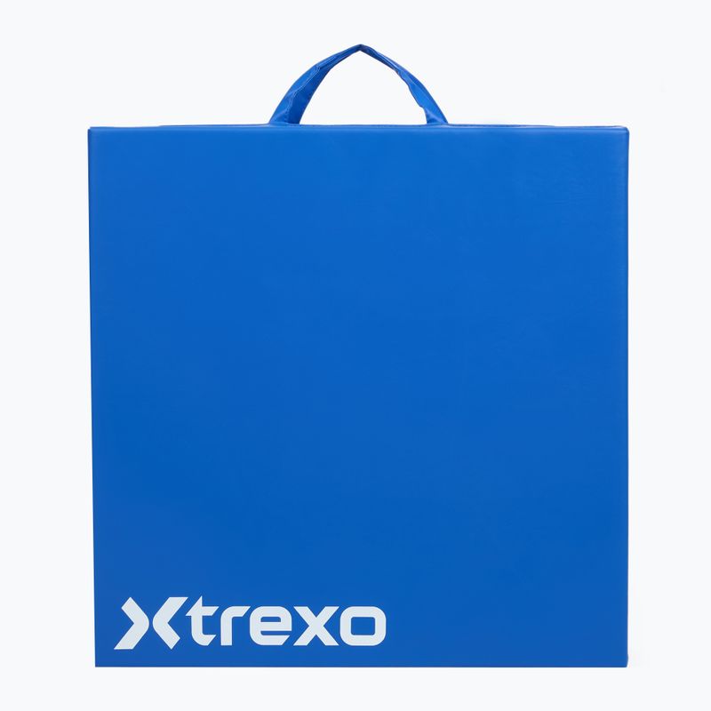 Гимнастически матрак XTREXO сгъваем 180 x 60 x 5 cm blue 5