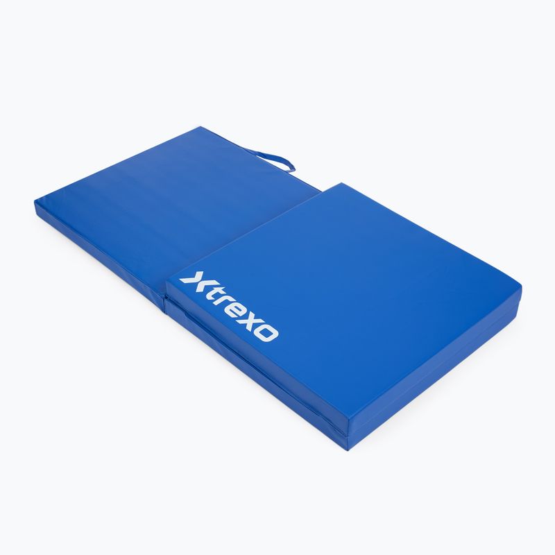 Гимнастически матрак XTREXO сгъваем 180 x 60 x 5 cm blue 6