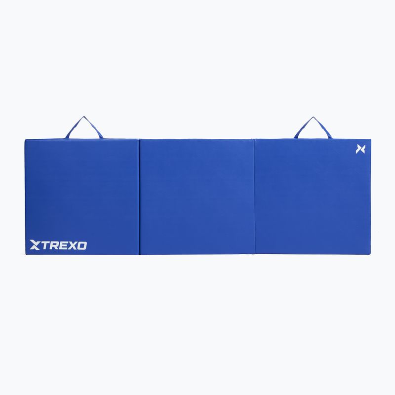 Гимнастически матрак XTREXO сгъваем 180 x 60 x 5 cm blue 7