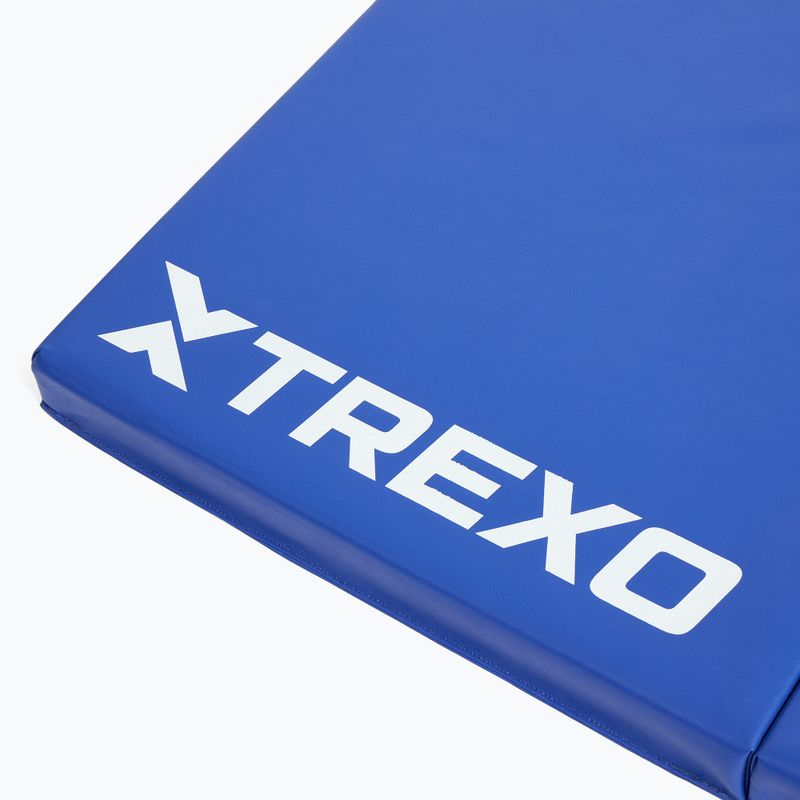 Сгъваем матрак за гимнастика TREXO 195 x 80 x 5 cm, син 7