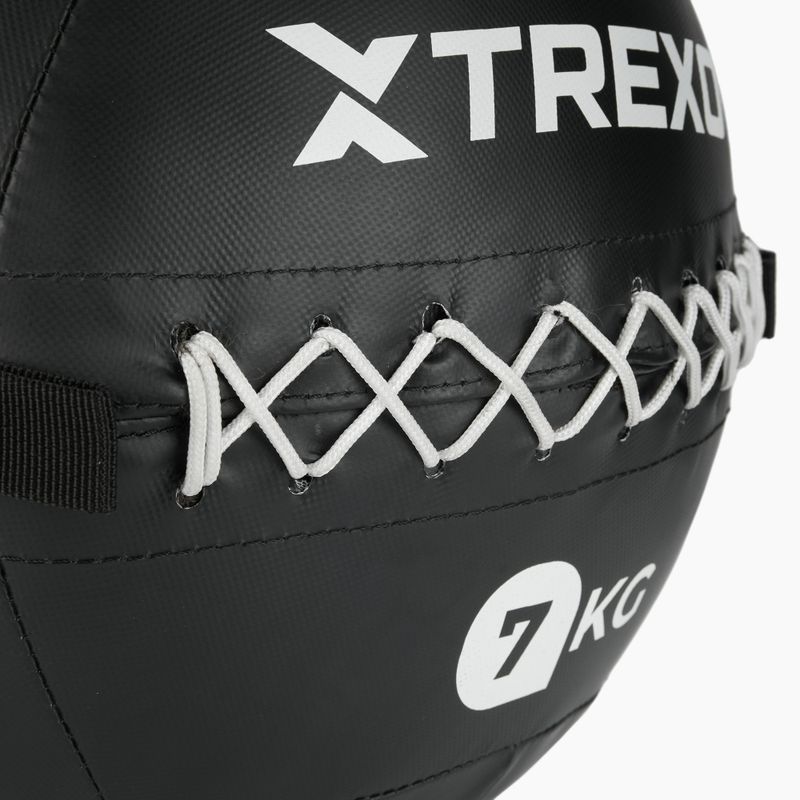 Медицинска топка XTREXO Wall Ball 7 kg black 4