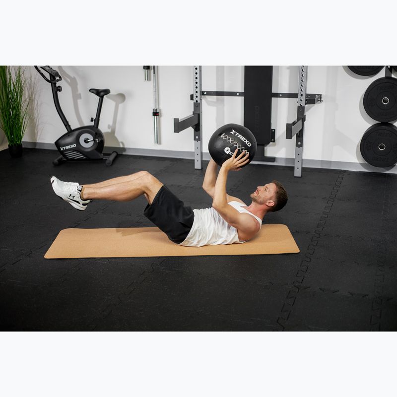 Медицинска топка XTREXO Wall Ball 7 kg black 6