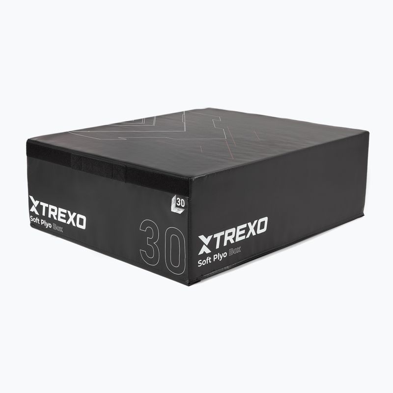 Сгъваема плейометрична кутия TREXO 30 см черен