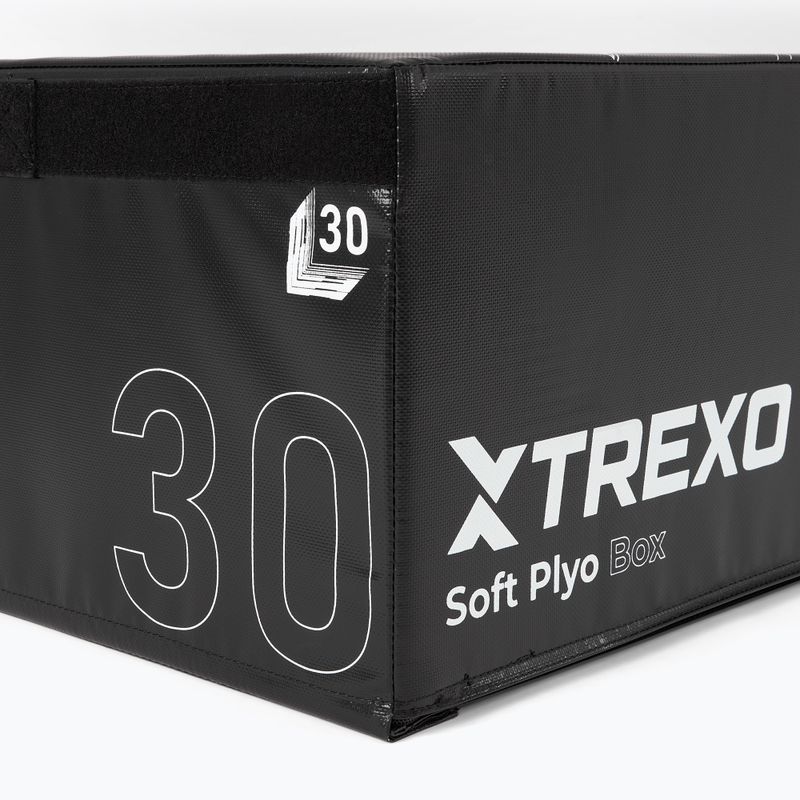 Сгъваема плейометрична кутия TREXO 30 см черен 2
