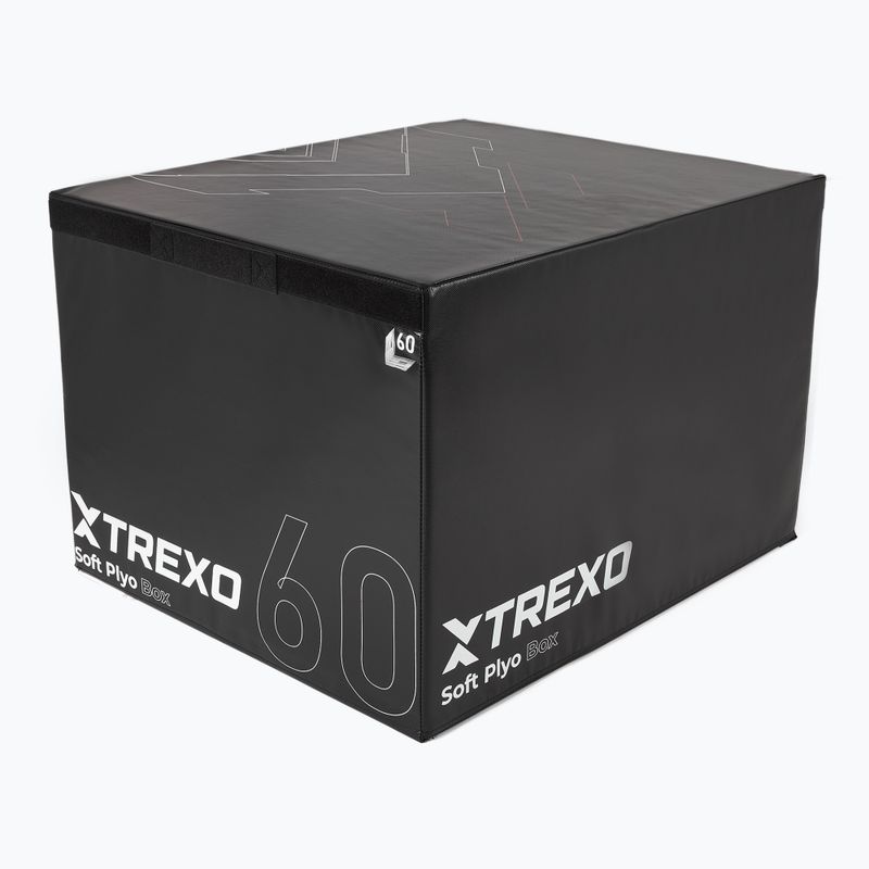 Сгъваема плейометрична кутия TREXO 60 см черен