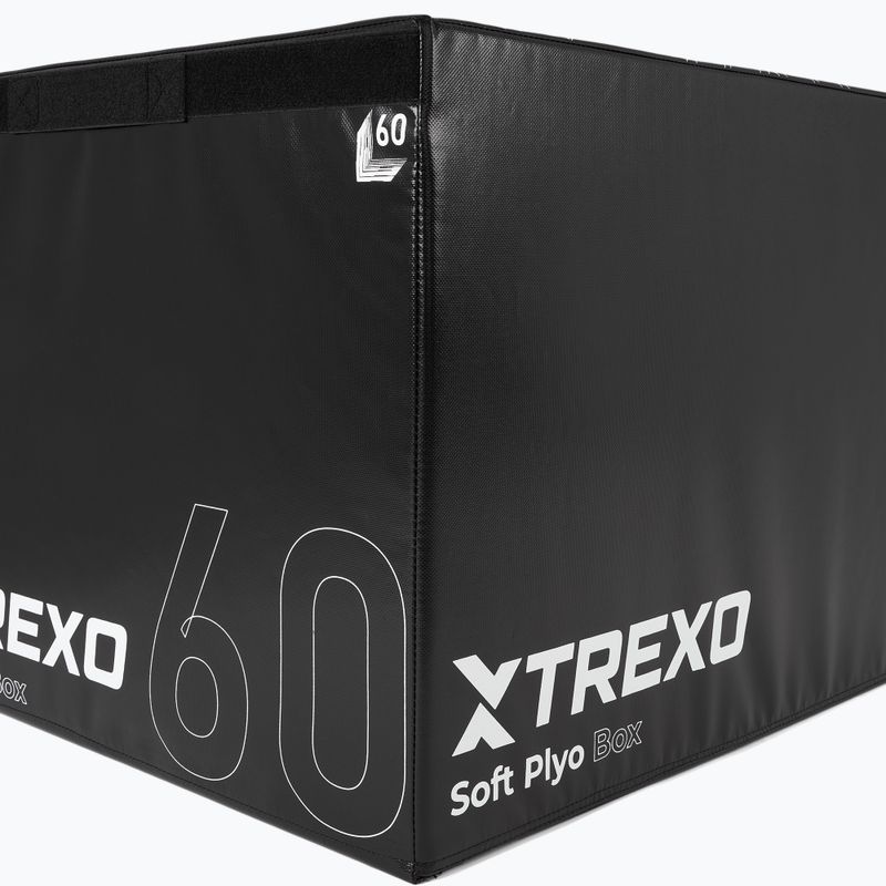 Сгъваема плейометрична кутия TREXO 60 см черен 2