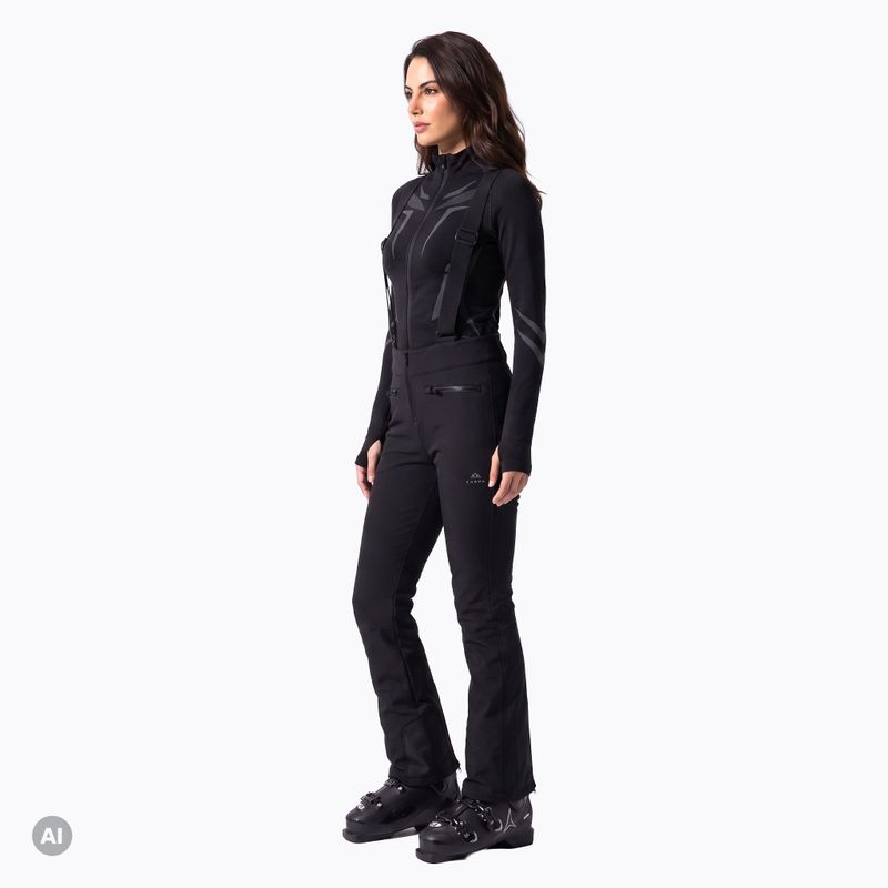 Дамски ски панталон KADVA Zera WMNS WP 8K/5K SOFTSHELL черен 3
