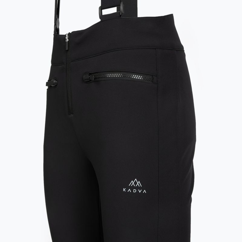 Дамски ски панталон KADVA Zera WMNS WP 8K/5K SOFTSHELL черен 3