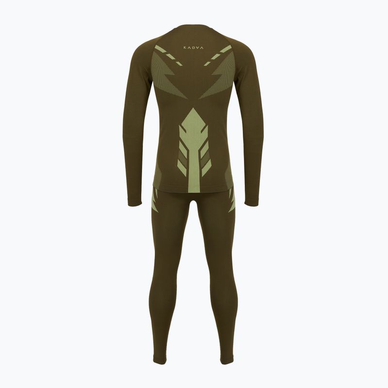 Мъжки комплект термобельо KADVA Alpinestep Thermo SH Light Plus Set Green 2