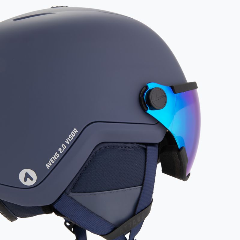 Скиорска каска ATTABO Avens 2.0 Visor синя 7