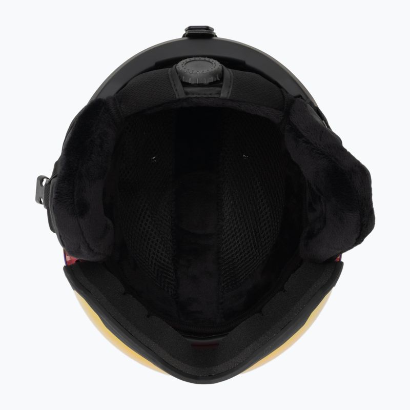 Детска скиорска каска ATTABO Avens 2.0 Jr с визьор, черна 5