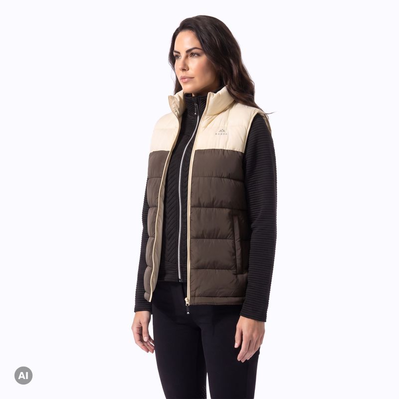Дамски елек KADVA Cryon WMNS кафяв 3
