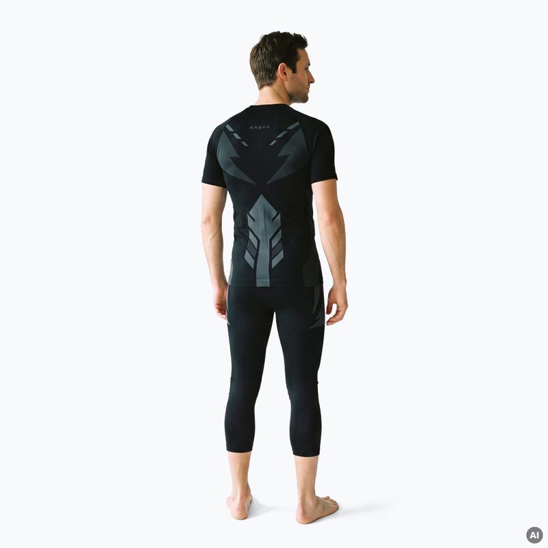 Мъжки комплект термобельо KADVA Alpinestep Thermo SH Light Plus Set Black 2