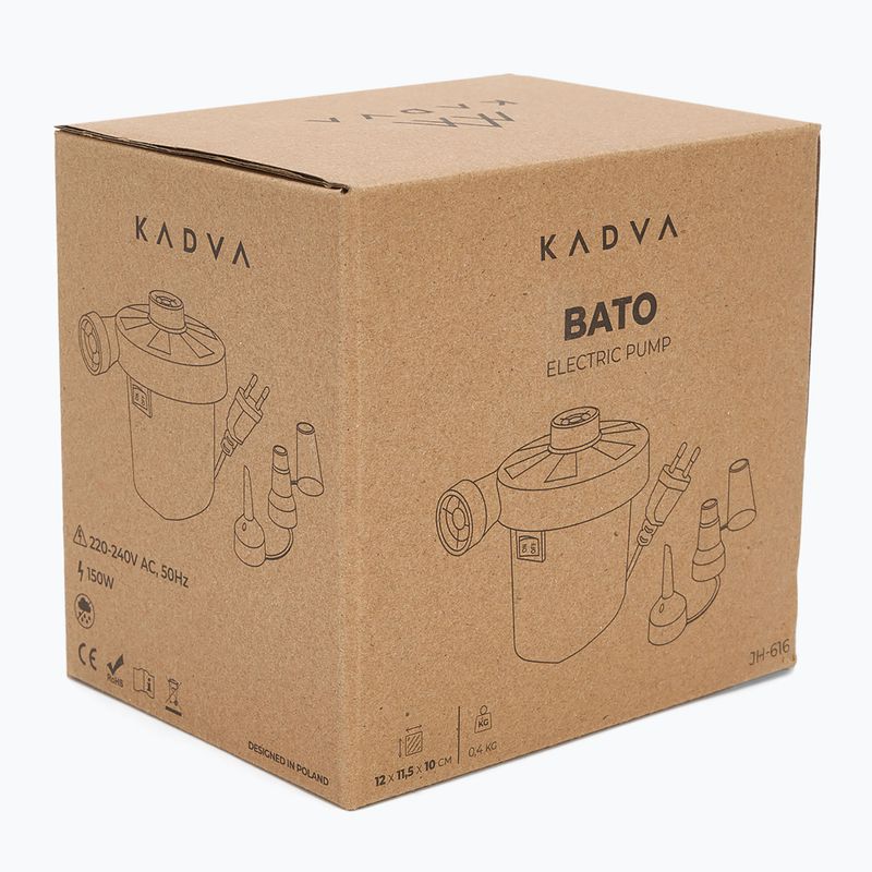 Електрическа помпа KADVA Bato за дюшеци, черна 6