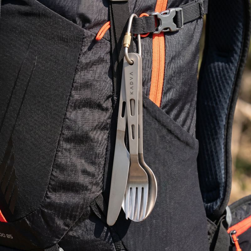 Туристически прибори KADVA ultralight titanium gray 5
