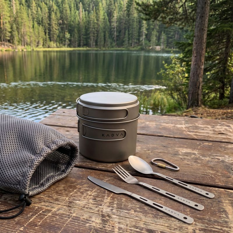 Касетка за храна KADVA titanium ultralight gray 5