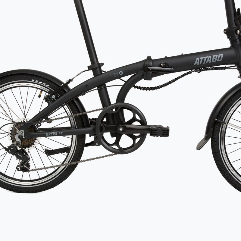 Сгъваем градски велосипед ATTABO Breve 2.0 black 10