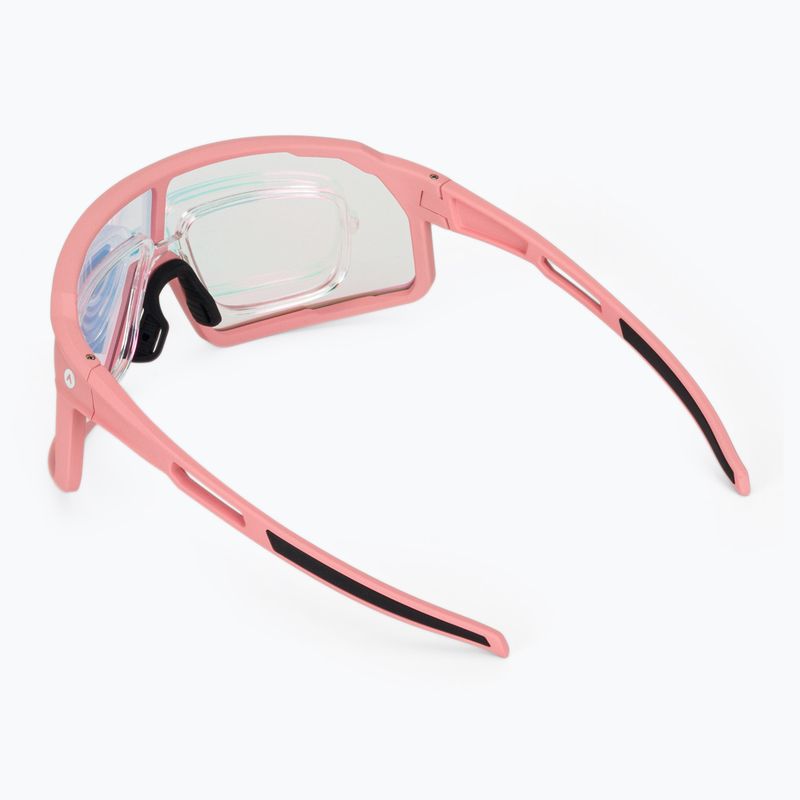 Слънчеви очила за колоездене ATTABO Stilb photochromic pink 11