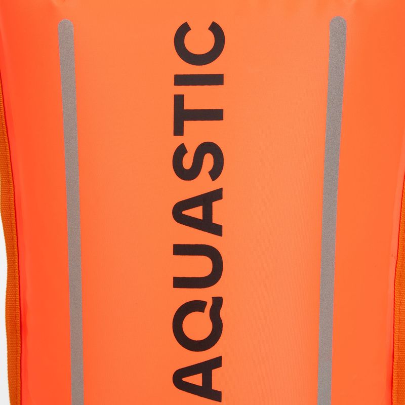 Плувка за безопасност с джоб AQUASTIC double-chamber orange 5