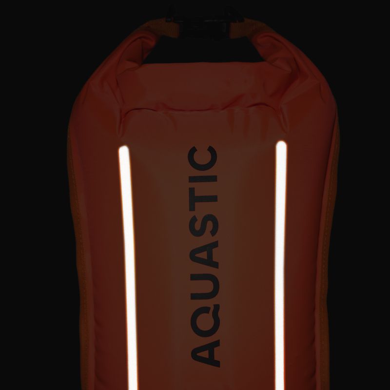 Плувка за безопасност с джоб AQUASTIC double-chamber orange 8